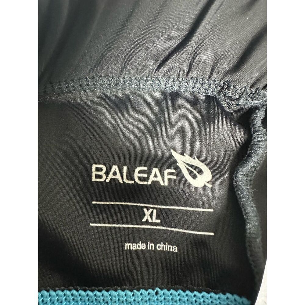 Baleaf Cycling Shorts Blue Black Men’s Size XL - Picture 2 of 13